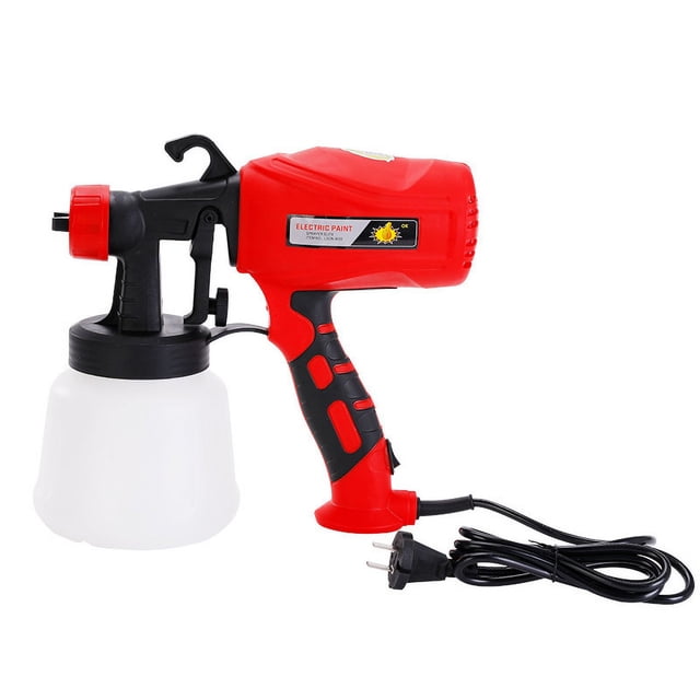 Pistola pulverizadora eléctrica portátil, pistola pulverizadora de alta presión, pistola pulverizadora de pintura de látex desmontable, pistola pulverizadora de pintura eléctrica de 400-550 W