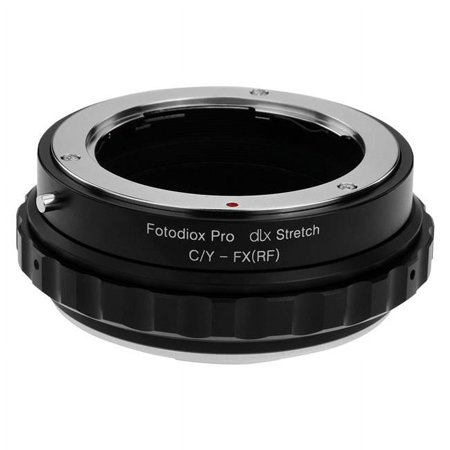 UPC: 0847372037452 | Fotodiox CY-FXRF-DLX-Stretch DLX Series Stretch Adapter Contax-Yashica Lens to Fuji X Mount Mirrorless Camera Mount Adapter