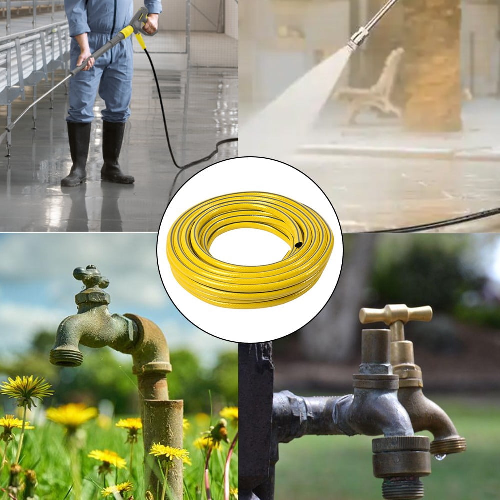 yaaqii PVC Garden Water Hose: Soft, Thickened & All-Season Car Wash Solution!