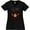 AB-Black, variant on Inktastic Cute Flannel Reindeer with Christmas Bulbs and Snowflakes Women's Plus Size V-Neck T-Shirt