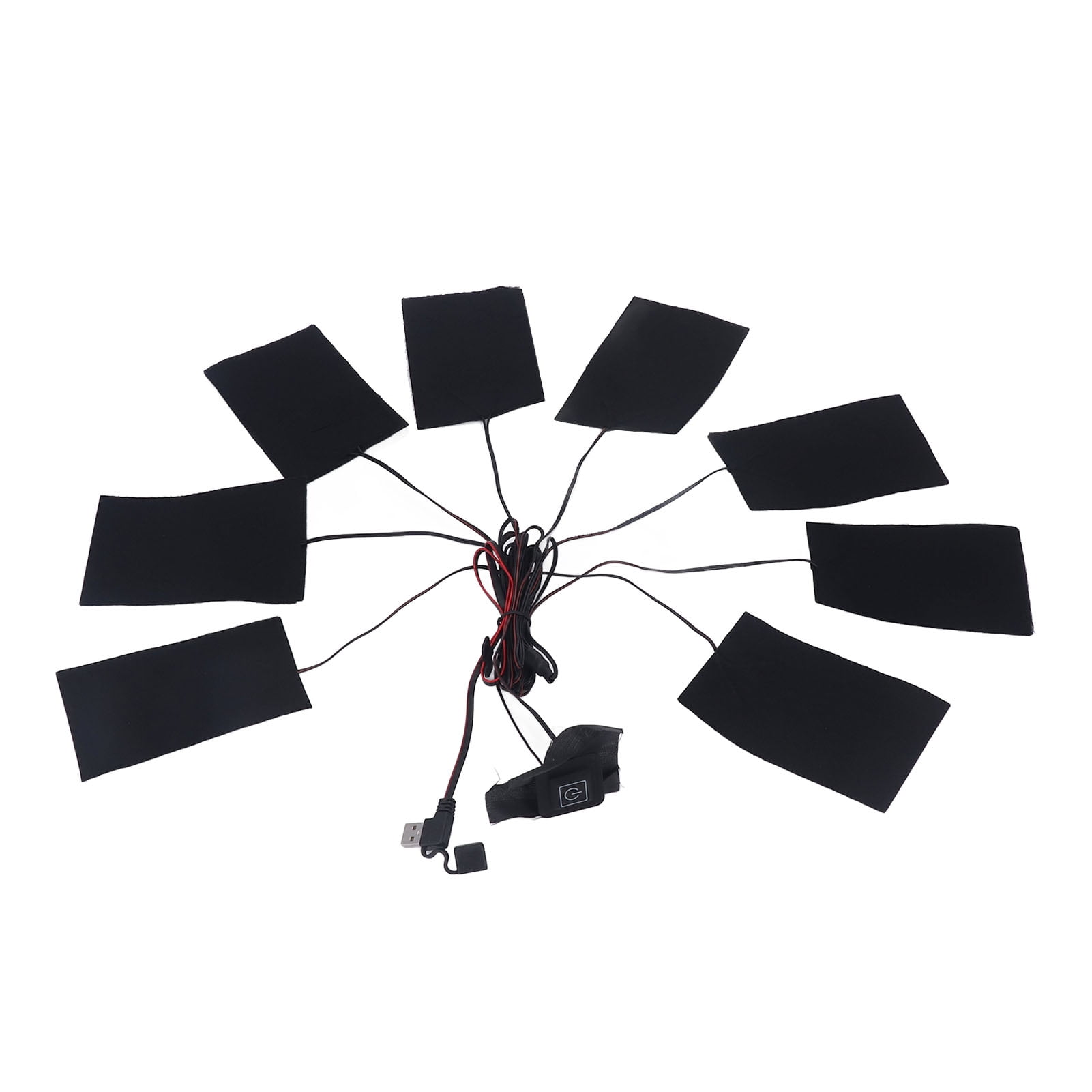 Electric Heater Sheet, Electric Heating Pads 3 Gears Adjustment Composite Fiber High Thermal