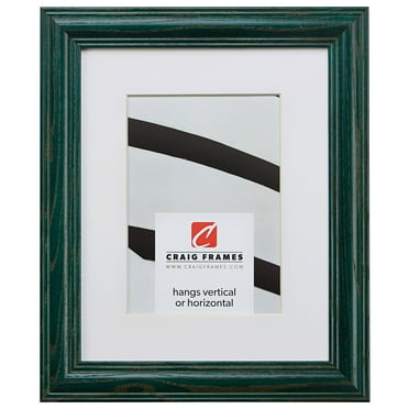 Craig Frames Wiltshire 440, 20x30 inch Green Picture Frame Matted for a 16x24 Photo