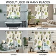 thumbnail image 3 of Abstract Geometric Swag Valances for Windows, Kitchen Curtains 36 Inch Length 2 Panels Set, Farmhouse Vintage Polka Dot Green Short Curtains for Small Windows Rod Pocket Cafe Curtains Drapes 28"x36", 3 of 8
