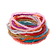 thumbnail image 2 of 50% Off!Colorful Bohemian Seed Beaded Bracelet Handmade Adjustable Stackable Beaded Stretch Bracelet Multi-layer Holiday Stretch Bracelet, 2 of 6