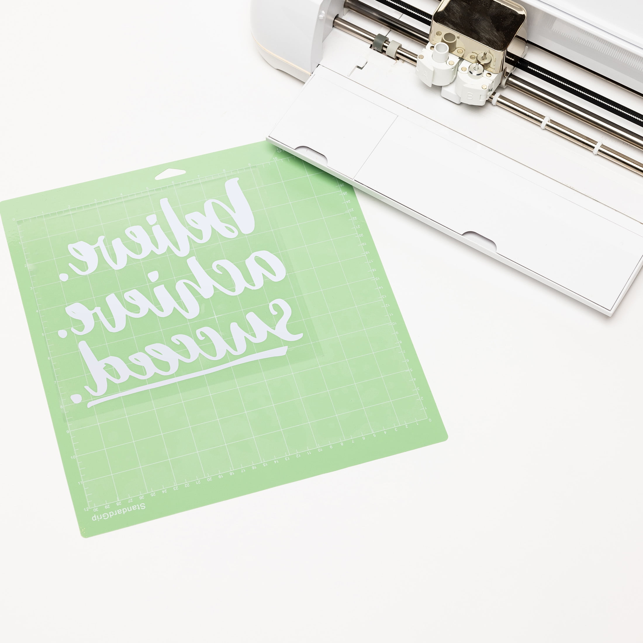 Hello Hobby 12" x 12' White Iron-On Craft Vinyl Bulk Roll