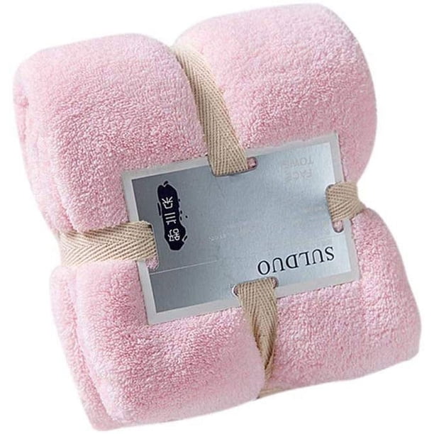 Toalla absorbente, toalla de baño de terciopelo coral, ideal para absorbente Ormromra WMZL-460-4