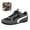 Black, variant on Willtoo Womens Sneakers Retro Lace‑Up Low Top Trainer Shoes Lightweight Fashion Flat Non Slip Athletic Shoes for Daily Outdoor Wear