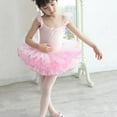 thumbnail image 4 of Ludlz Girls Kids Fashion Ballet Tutu Children Pink Bow Stage Wear Clothes Dance Dress, 4 of 5
