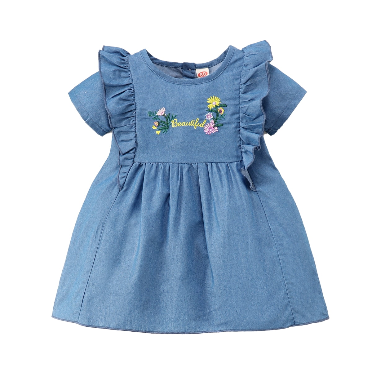 Kucnuzki Infant Baby Girl Clothes 3 Months Summer Dress 6 Months Short