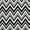 Black And White, variant on Designer Fabrics U0010D 54 in. Wide Red And White Zig Zag Chevron Upholstery Fabric