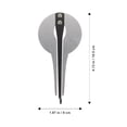 thumbnail image 2 of SHINYPASING Metal Mouth Harp Silver Design Relaxation 1Pack, 2 of 6