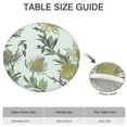 thumbnail image 6 of Round Picnic Table Cloth 100% Waterproof & Oil Proof, Elastic Fitted Table Cover for 45"-52" Round Tables, for Dining, Camping, Outdoor, 6 of 7