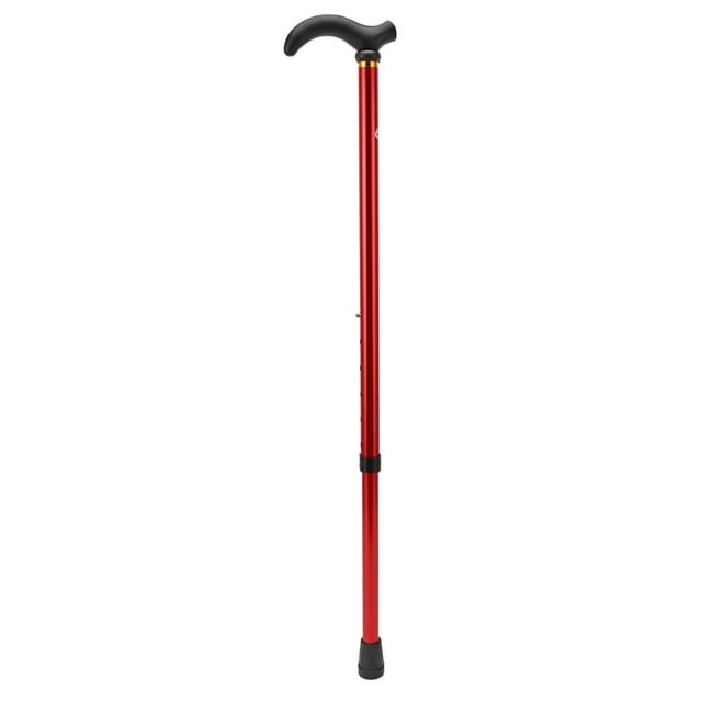 Bastón de Caminata retráltil, Aleación de aluminio de alta seguridad resistente al impacto Panteos para caminar diarmental para personas mayores mayores