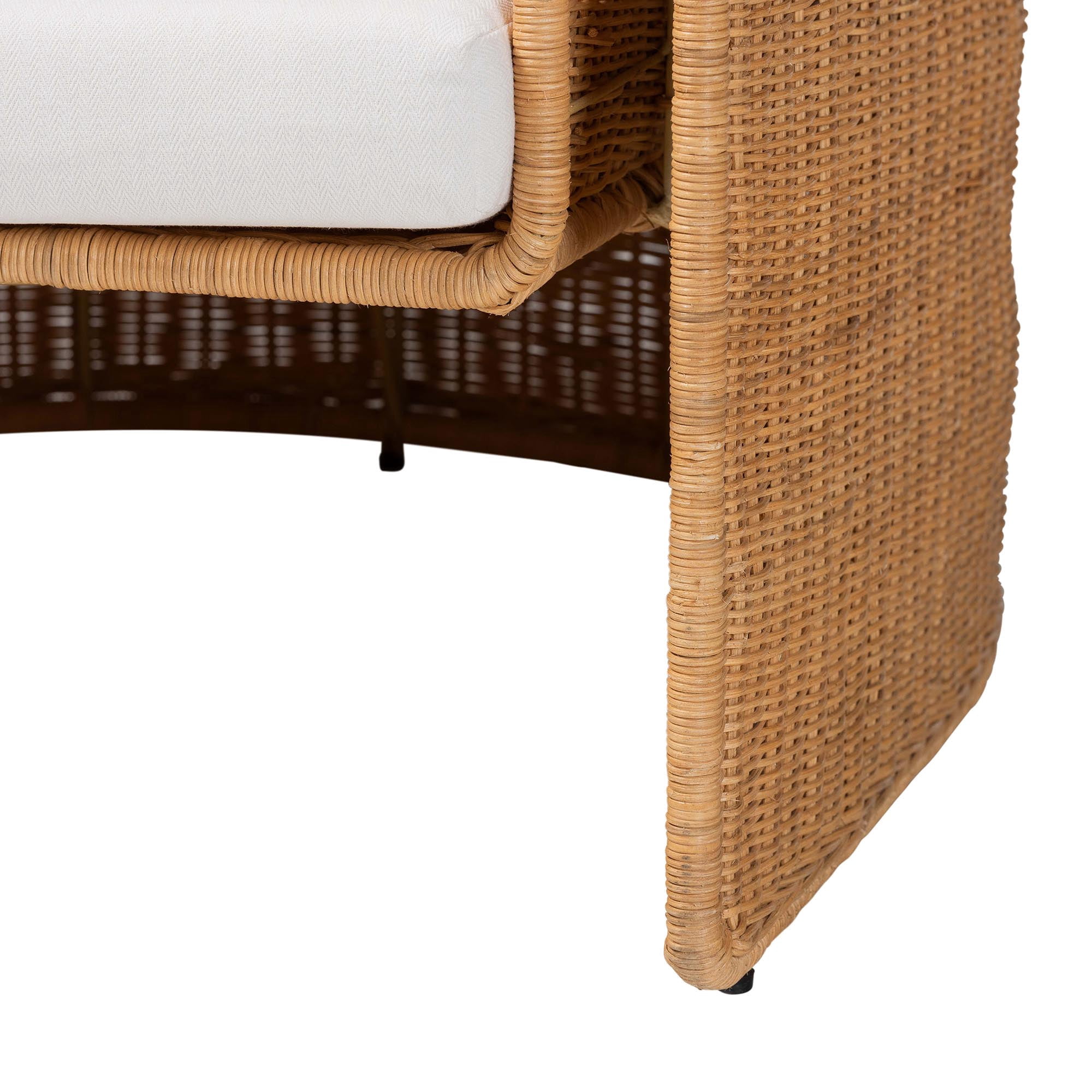bali & pari Carina Boho Living Room Set, 3-Piece, Light Honey