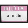 thumbnail image 2 of Old Glory Mens Halloween Hello I'm a Potato Short Sleeve Graphic T Shirt, 2 of 6