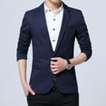 thumbnail image 4 of LIUJUNSHOP Men's Dress Jacket Blazer Men's Slim Fit Button Formal Business Suit Jacket with Pocket for Attire, 4 of 4