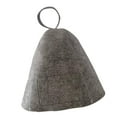 thumbnail image 1 of Sombrero de Sauna de Fieltro Perfecl Gris, 1 of 5