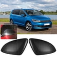 thumbnail image 2 of Mirror Covers  Rear View Mirror Cover  Carbon Fiber Texture Mirror Cover Carbon Fiber Texture Rear View Mirror Covers Replacement Fit For MK7 MK7GTI  MK7.5, 2 of 8