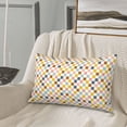 thumbnail image 6 of Fotbe Colorful Checkered 1 Pillow Cases - Envelope Closure - Luxury, Extra Soft, Cooling Pillow Covers - Wrinkle, Fade, Stain Resistant-20"x30", 6 of 8