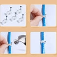 thumbnail image 2 of 400pcs Cable Clips Cable Management Clips Steel Nail Various Cable Clips, 2 of 8