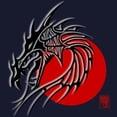thumbnail image 3 of CafePress - Dragon74light Sweatshirt (Dark) - Classic Crew Neck Sweatshirt, 3 of 4