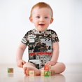 thumbnail image 3 of Unisex Short Sleeve One Music Direc-,Ti0n Bodysuits Multi-size Outfit 3-24 Months Shower Gift, 3 of 8
