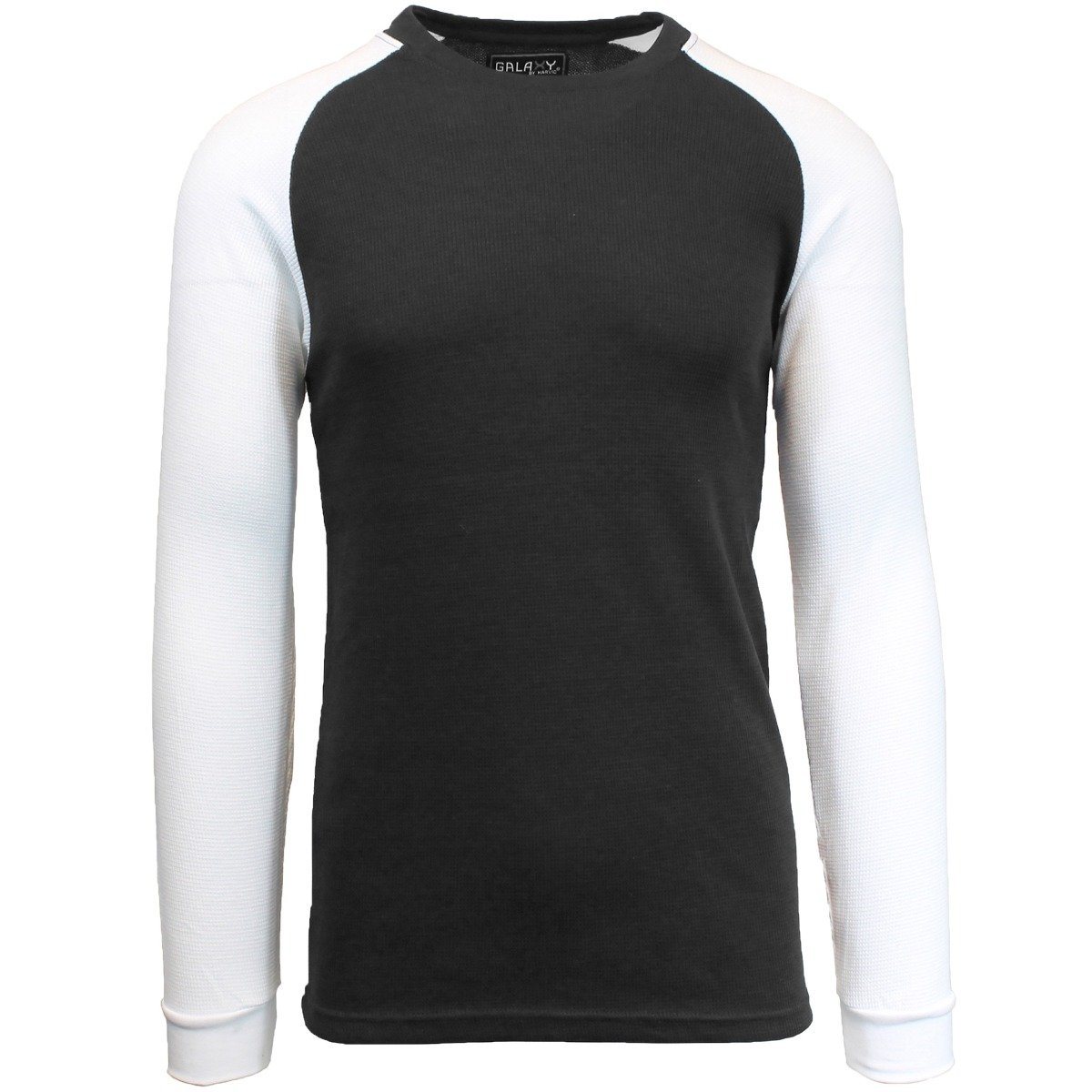 Galaxy by Harvic Men's Raglan Thermal 