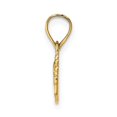 thumbnail image 2 of 14k Yellow Gold SPECIAL TEACHER with Flower Charm Pendant, 2 of 4