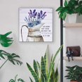 thumbnail image 3 of Dicksons PLK1616-976 Adorns Every Season With Beauty and Blessings Purple Floral 16 x 16 Inch MDF Decorative Wall Sign Plaque, 3 of 3