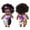 multicolor2, variant on HLONK Cute Black Dolls American African Girl Dolls Toys for Kids Aged 2 3 4 5 6 7 8 9 10 Years Kawaii Soft Reborn Toy Doll Life Size Birthday