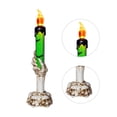 thumbnail image 2 of Vela Mano Fantasma Halloween LED Sin Llama Esqueleto Lámpara Calavera Cálida Funciona Con Pilas, 2 of 7