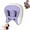 Purple, variant on Pillow Neck &Shoulder Massager, Adaptive Thermoknead 3D System, Neck Massager with Rolling Nodes, Three Modes and Strengths, Heat, Adjustments, for Necks Relax
