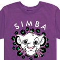 thumbnail image 3 of The Lion King - Cheetah Print - Simba - Toddler & Youth Short Sleeve Graphic T-Shirt, 3 of 6