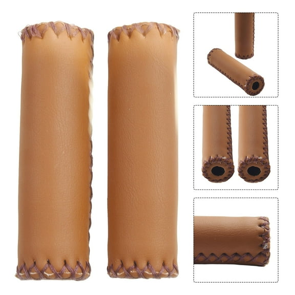 Handlebar Grips Leather Grips Vintage Grips Retro Cycling Grip