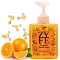 thumbnail image 1 of Jabón de manos vitamínico - Jabón de manos líquido - Jabón de manos hidratante derivado de plantas naturales con fragancia de aceite esencial Citrus Bask - Lavado de manos suave para cocina y baño con, 1 of 1