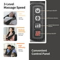 thumbnail image 3 of Costway Shiatsu Neck Back Shoulder Massager w/ Heat Deep Tissue 3D-Kneading, 3 of 10