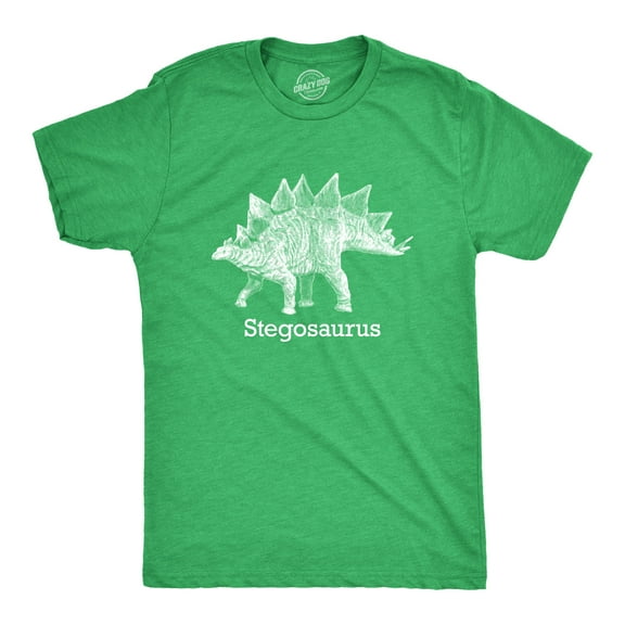 Stegosaurus Graphic T-Shirt Vintage Dinosaur Print Shirt Dino Jurassic Graphic Tees