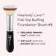 thumbnail image 2 of Brocha para base IT Cosmetics Heavenly Luxe #6 Flat Top, 2 of 3