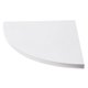 thumbnail image 5 of White Plastic Corner Shelf for Home Use Wall Mount Bathroom Storage Shelves 1PC, 5 of 5