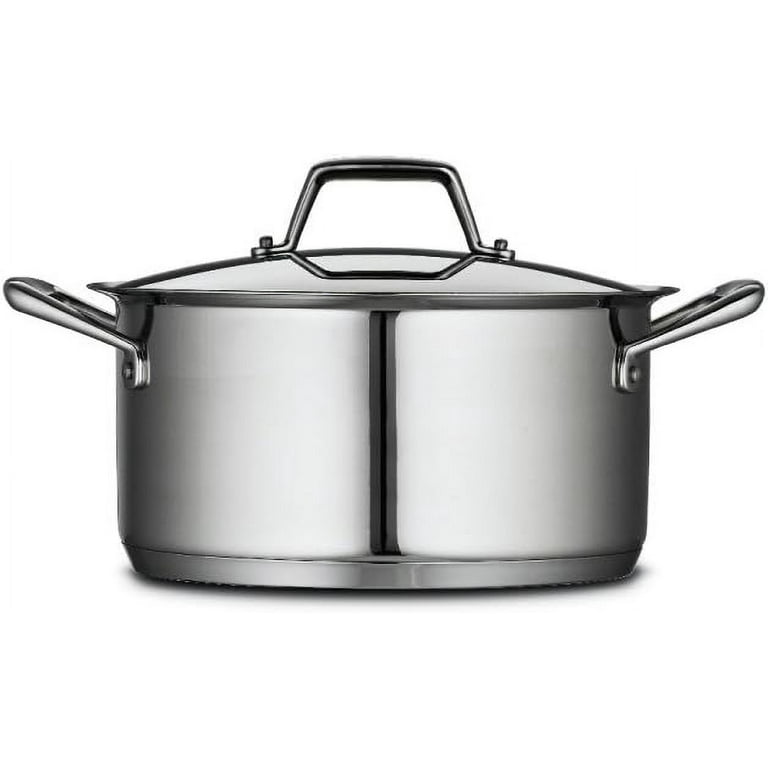 Gourmet Prima 6 qt. Stainless Steel Sauce Pot with Lid Gourmet Prima 6 qt. Stainless Steel Sauce Pot with Lid