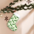 thumbnail image 7 of Salouo Green Cucumber1 Print Christmas Stockings,Large Xmas Stocking Set of 1 Holiday and Farmhouse Stocking for Christmas Holiday Party Decoration(17.7*11 Inch), 7 of 7