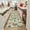 Beige-2, variant on Lahome Decor Christmas Hallway Runner Rug,2'x6' Holiday Decorative Xmas Tree and Snowflake Area Rug,Non-Slip Washable Indoor Door Mat for Living Room,Bedroom,Entryway,Red