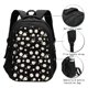 thumbnail image 3 of Fotbe Daisies Flowers Mochila con Estampado y Puerto USB para Hombre y Mujer, Mochila Antirrobo, Mochila de Viaje, Mochila Escolar, Mochila Universitaria, 3 of 7