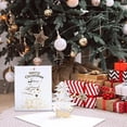 thumbnail image 5 of SIfdSeng Get it Fast Christmas Friendship Greeting Card Easy To Fold and Use As A Diy Writable, 5 of 5