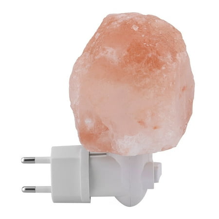 

faweijlr Rotatable Cylinder Himalayan Salt Lamp Crystal Rock Bedside Night Light Room