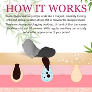 Pegciz Nose Pore Strips, Deep Cleansing Blackhead Remover Strips, 90 Count