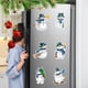 thumbnail image 5 of Adornos navideños, adornos navideños, regalos navideños, imán magnético navideño para refrigerador, muñeco de nieve, gnomo, decoración navideña, adhesivo magnético para puerta de garaje, imanes magnét, 5 of 7