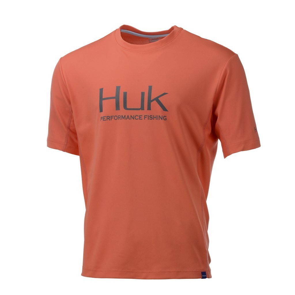 Huk Men's Icon Short Sleeve Fishing 