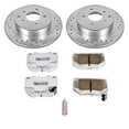 thumbnail image 3 of PowerStop Rear Z26 Street Warrior Carbon-Fiber Ceramic Brake Pad and Drilled and Slotted Rotor Kit Fits: NISSAN Select Models K666-26, 3 of 9