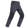 Tyhengta Mens Winter Pants Snow Ski Waterproof Softshell Snowboard Pants Outdoor Hiking Fleece Lined Zipper Pockets Carbon gray 32